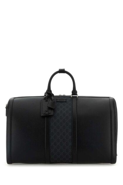 Gucci Black Canvas Travel Bag 1000 Borse Da Viaggio - Men