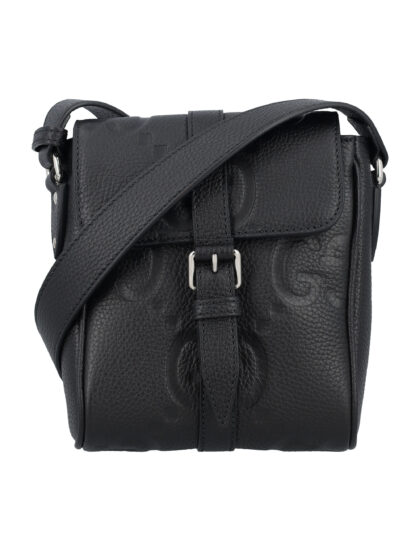 Gucci GG Jumbo messenger bag Black/black Calf Skin Shoulder - Men