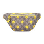 Gucci GG supreme Kids MR. MEN belt bag Beige Polyurethane