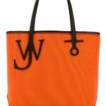 JW Anderson Orange Canvas Small Anchor Bucket Bag Orangebrown Borse A Mano - Women