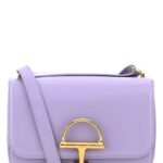 Lilac Leather Small Gucci Siena Shoulder Bag