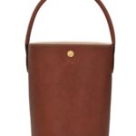 Longchamp cuir De Russie Bucket Bag
