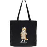 Maison Kitsuné Fox Canvas Tote Bag