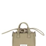 Maison Margiela 5AC tote horizontal handbag Gray Calfskin Leather (bos Taurus) Hand Bags - Women