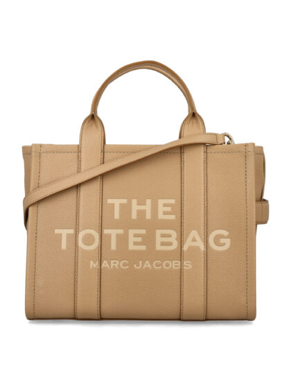 Marc Jacobs The Medium Tote Bag in Leather Camel Cow - Women