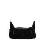 Margesherwood Logo-embossed Suede Crossbody Bag