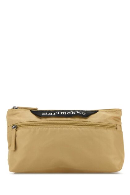 Marimekko Beige Fabric Belt Bag