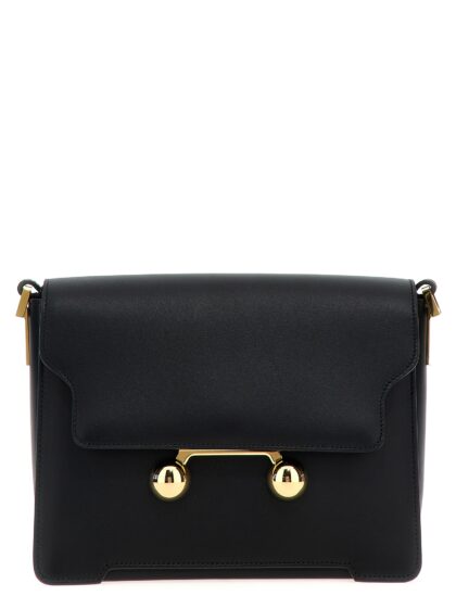 Marni Trunkaroo medium shoulder bag Black Calfskin Leather (bos Taurus) - Women