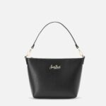Mc2 Saint Barth Aline Shoulder Bag In Black Leather __single__ - Unisex