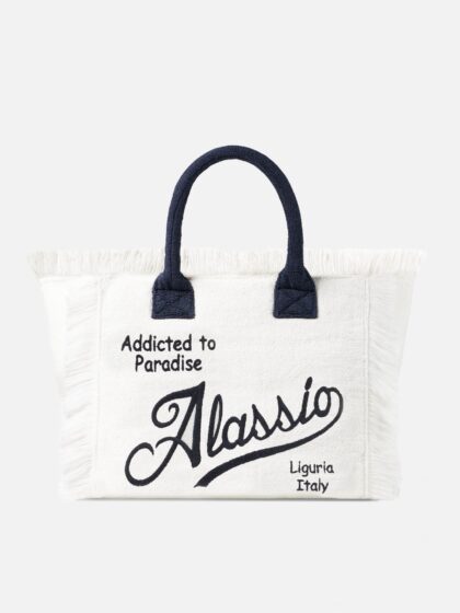 MC2 Saint Barth Vanity Terry Shoulder Bag With Alassio Embroidery