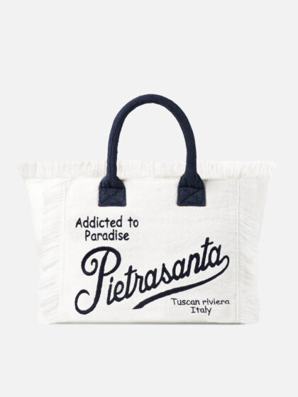 Mc2 Saint Barth Vanity Terry Shoulder Bag With Pietrasanta Embroidery __single__ - Unisex