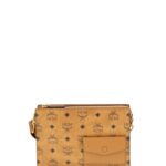 MCM Aren Canvas Shoulder Bag