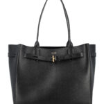 Mini T Medium Leather Tote Bag Tom Ford Black Upper - Women