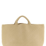 Naghedi St. Barths Large shopping bag Beige Handwoven Neoprene Tote - Women