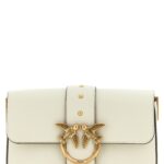 Pinko Love One Mini crossbody bag White - Women