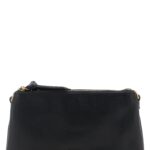 Pinko Small Mini Double crossbody bag Black Calfskin Leather (bos Taurus) - Women