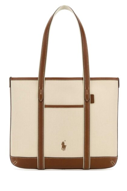 Polo Ralph Lauren Sand Canvas Shoulder Bag