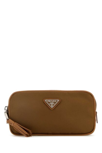 Prada Biscuit Re-Nylon Belt Bag Brandy Marsupi - Women