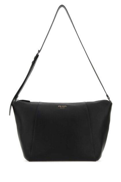 Prada Black Leather Crossbody Bag Nero Borse A Mano - Men