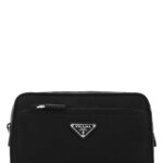 Prada Black Re-Nylon Belt Bag Nero Poliammidericiclata-vitello Marsupi - Men