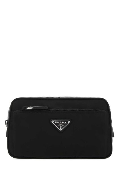 Prada Black Re-Nylon Belt Bag Nero Poliammidericiclata-vitello Marsupi - Men