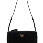 Prada Black Satin Mini Shoulder Bag