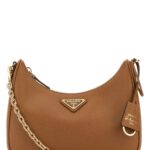 Prada Camel Leather Re-edition 2005 Shoulder Bag