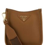 Prada Caramel Leather Crossbody Bag Caramel01n Vitello Borse A Tracolla - Women