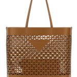 Prada Caramel Leather Shopping Bag Caramel0 Exterior: Borse A Mano - Women
