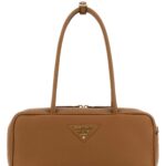 Prada Caramel Leather Shoulder Bag 0 1 N Borse A Mano - Women