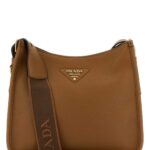 Prada Caramel Leather Shoulder Bag Caramel01n Borse A Tracolla - Women