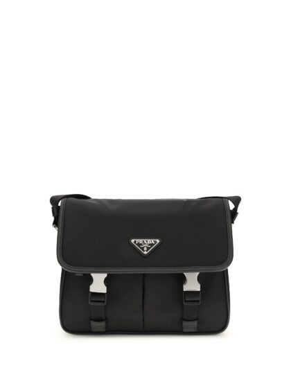 Prada Re-nylon And Saffiano Shoulder Bag