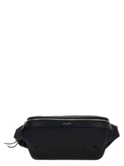 Saint Laurent Classic fanny pack Black Crossbody Bags - Men
