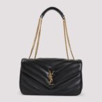 Saint Laurent Loulou M Matelassé Leather Shoulder Bag