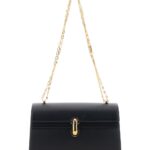 Savette Shoulder Bag chain Symmetry With Smooth Black Leather Chain Detail For Women