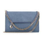 Stella McCartney blue Falabella crossbody wallet Feder Polyester Shoulder Bag - Women