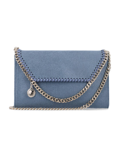 Stella McCartney blue Falabella crossbody wallet Feder Polyester Shoulder Bag - Women