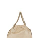 Stella McCartney falabella Metallic Crossbody Bag With Chain-link Shoulder Strap And Logo Charm On The Front In Ecoleather Woman