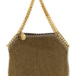 Stella McCartney Falabella mini handbag Brown Polyamide Hand Bags - Women
