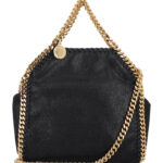 Stella Mccartney Falabella Tiny Tote Black Polyester F2 Shoulder Bag - Women
