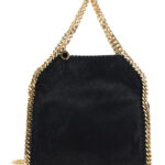 Stella McCartney Handbag Falabella Mini with Chain Handle and Strap in Ecoleather Black Women Polyester Crossbody Bags - Women