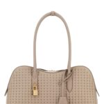 Stella McCartney Lilac Synthetic Leather Ryder Medium Shoulder Bag