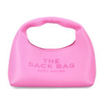 The mini sack bag Marc Jacobs Bow Pink Cow Leather Tote - Women