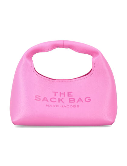 The mini sack bag Marc Jacobs Bow Pink Cow Leather Tote - Women