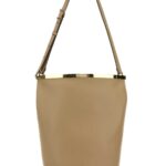 Tod's Beige Leather Magenta Bucket Bag Corda Borse A Secchiello - Women