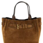 Tom Ford Audrey small handbag Brown Calfskin Leather (bos Taurus) Hand Bags - Women