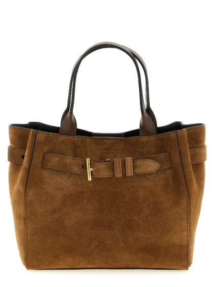 Tom Ford Audrey small handbag Brown Calfskin Leather (bos Taurus) Hand Bags - Women