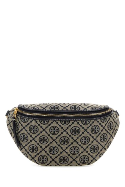 Tory Burch Embroidered Canvas Belt Bag Torynavy Borse A Mano - Women