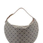 Tory Burch T Monogram Balloon Jacquard Fabric Shoulder Bag