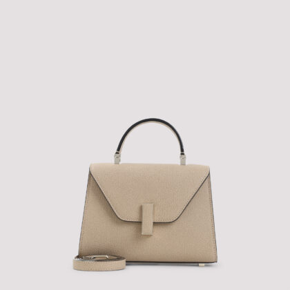 Valextra Iside Crossbody Micro Bag Nude & Neutrals Calf Leather - Women